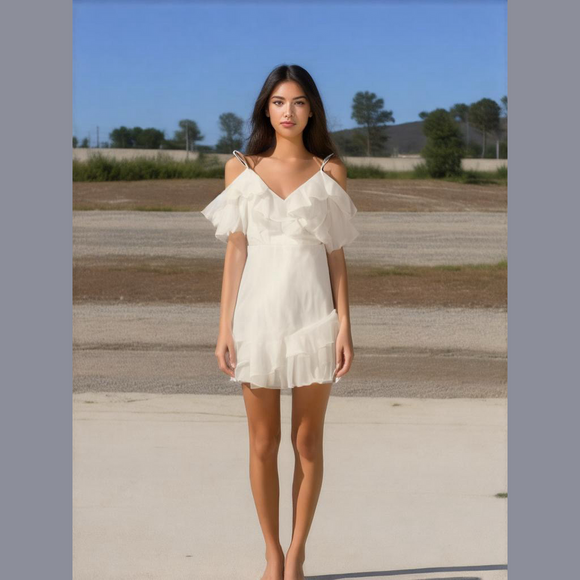 Blashe Dresses & Skirts - White dress. Medium. NWT